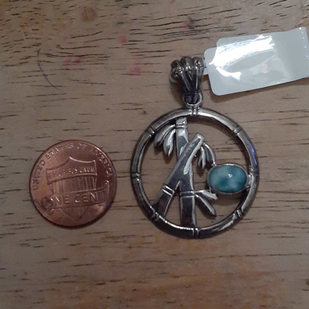 Bali Legacy Collection Larimar Sterling Silver